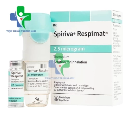 Spiriva Respimat 2.5mcg Boehringer Ingelheim (khí dung) - Điều trị duy trì COPD