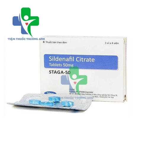 Staga 50 - Thuốc tăng cường sinh lý nam giới hiệu quả của Ấn Độ