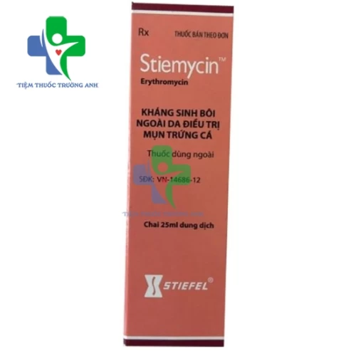 Stiemycin 25ml - Thuốc điều trị mụn hiệu quả