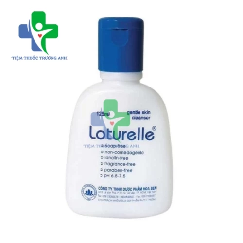 Loturelle 125ml - Sữa rửa mặt ngừa mụn, giảm hăm tã