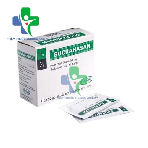 SucraHasan 1g - Thuốc điều trị viêm loét dạ dày, tá tràng của Dermapharm