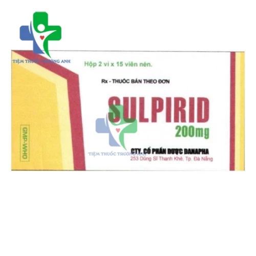 Sulpirid 200mg – Thuốc điều trị chứng lo âu hiệu quả