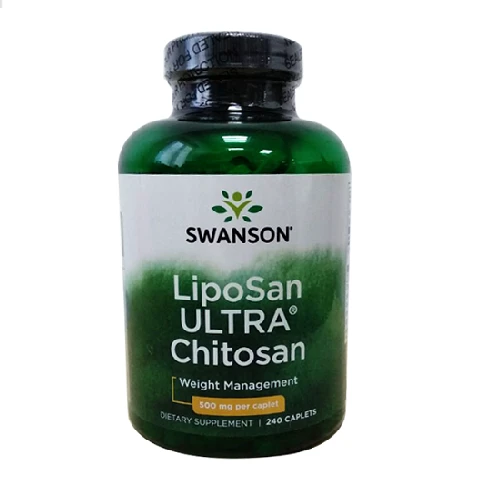 Swanson Liposan Ultra Chitosan - Viên uống giảm cân và hạ cholesterol trong máu