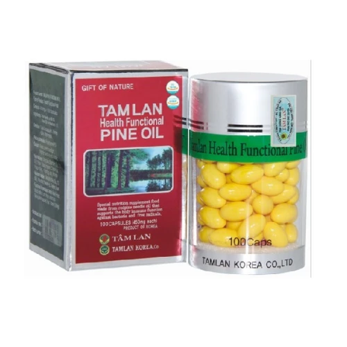 Viên Dầu Thông Đỏ Tamlan Health Functional Pine Oil 100 Viên