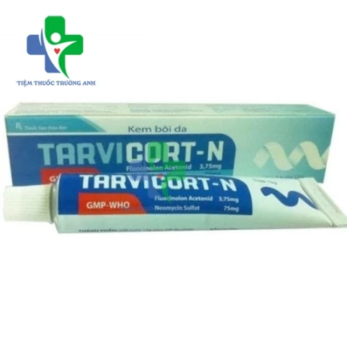 Tarvicort-N 15g - Thuốc điều trị nhiễm khuẩn ngoài da hiệu quả của Hataphar 