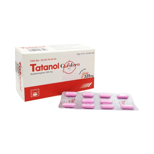 Tatanol Children - Thuốc giảm đau, hạ sốt hiệu quả dành cho trẻ em