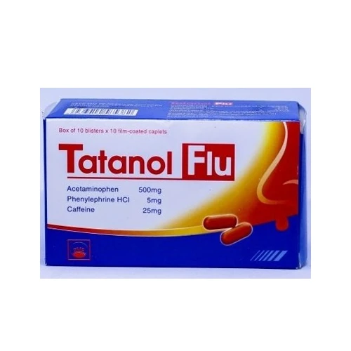 Tatanol Flu - Thuốc giảm đau, hạ sốt hiệu quả