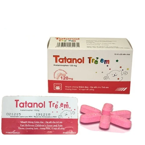 Tatanol Trẻ em - Thuốc giảm đau, hạ sốt cho trẻ em hiệu quả 