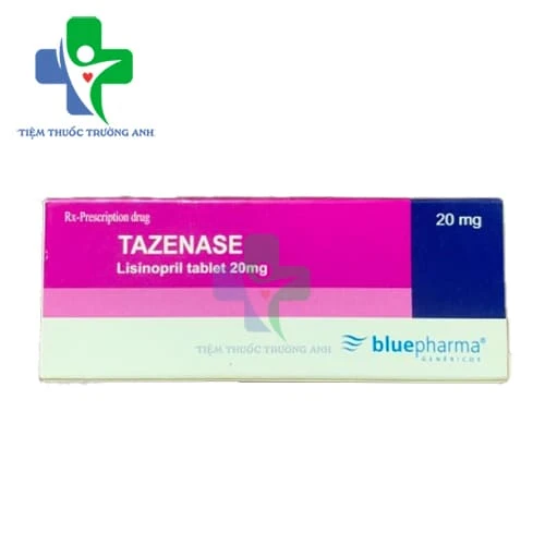 Tazenase 20mg (Haepril Forte) Bluepharma - Thuốc điều trị tăng huyết áp