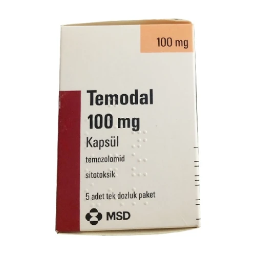 Thuốc điều trị ung thư não Temodal 100mg của MSD