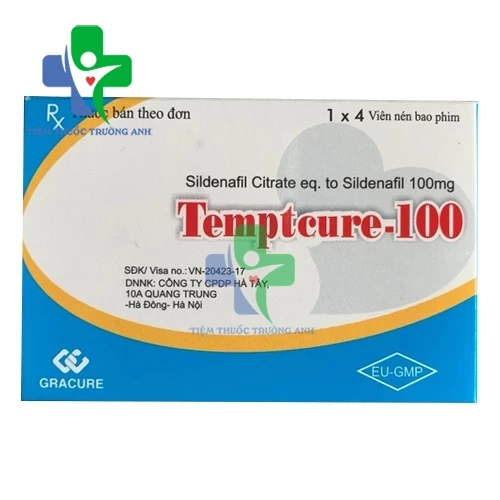 Temptcure-100 - Điều trị rối loạn cương dương hiệu quả 