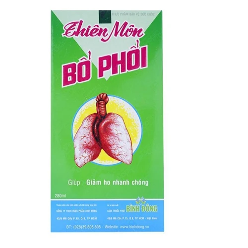 Thiên Môn Bổ Phổi Bình Đông 280Ml