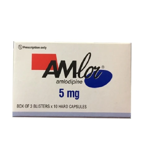 Amlor 5 - Thuốc điều trị tăng huyết áp hiệu quả