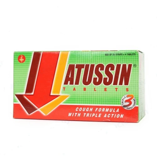 Thuốc Atussin 25 Vỉ x 4 Viên