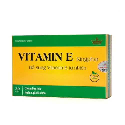 Viên Uống Bổ Sung Vitamin E Kingphar 30 Viên
