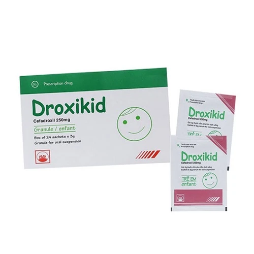 Droxikid Pymepharco - Thuốc điều trị nhiễm khuẩn dành cho trẻ em