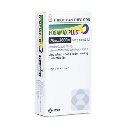 Thuốc Fosamax Plus 70/2800mg điều trị bệnh xương khớp