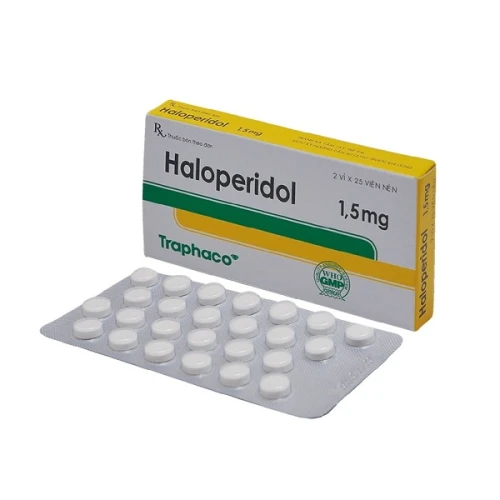 Thuốc Haloperidol 1,5Mg (Hộp 2 vỉ x 25 viên)