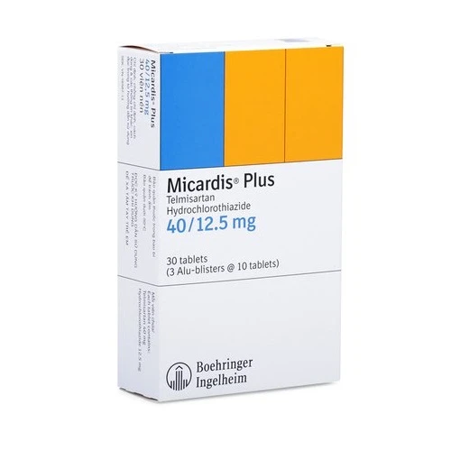 Thuốc Micardis Plus 40/12,5mg (Hộp 3 vỉ x 10 viên)