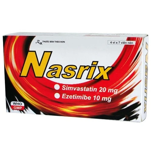 Nasrix - Thuốc giảm cholesterol trong máu
