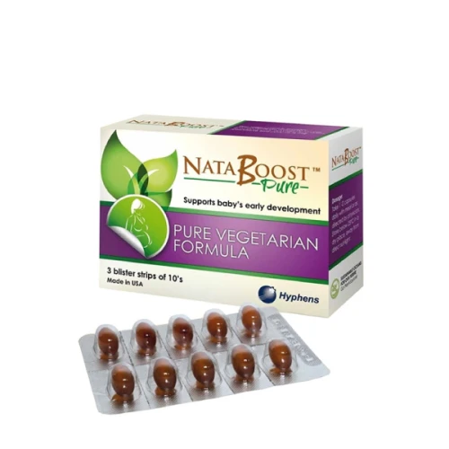 Nataboost Pure - Hỗ trợ bổ sung DHA cho bà bầu