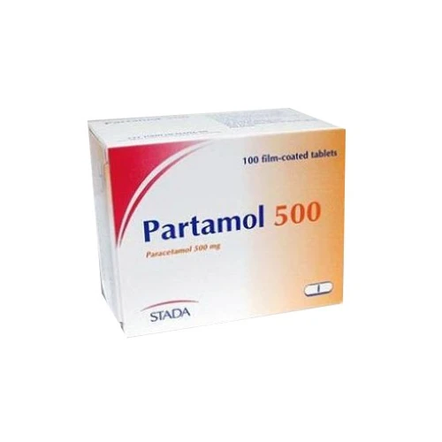 Thuốc Partamol 500mg dạng viên nén 10 vỉ x 10 viên