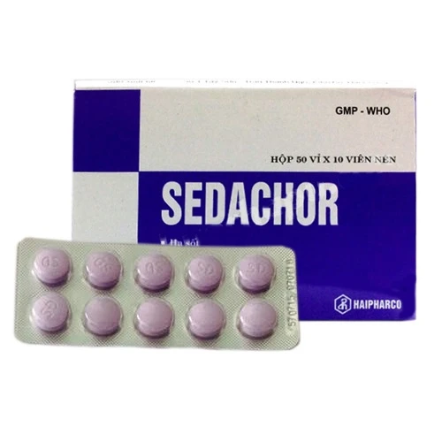 Thuốc Sedachor giảm đau và hạ sốt hiệu quả 