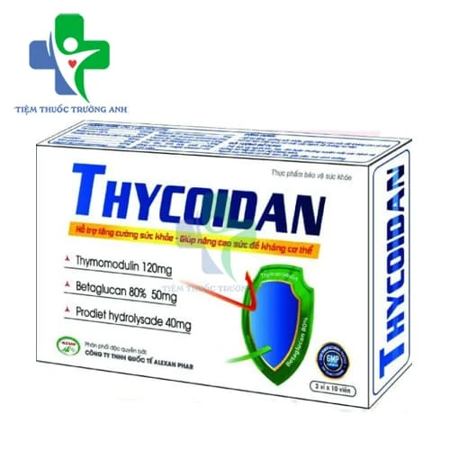 Thycoidan TPP-France - Hỗ trợ tăng cường sức đề kháng cho cơ thể