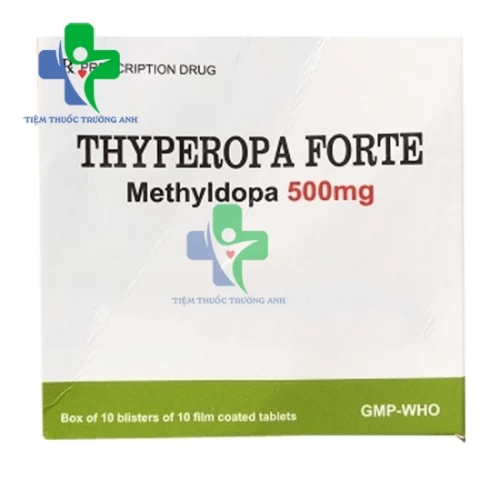 Thyperopa forte 500mg Hataphar - Điều trị tăng huyết áp