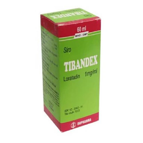 Tibandex - Thuốc điều trị viêm mũi hiệu quả