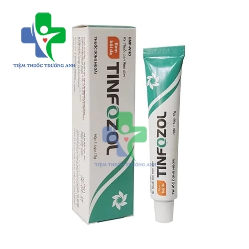 Tinfozol 10g - Thuốc điều trị bệnh viêm da hiệu quả (10 hộp)