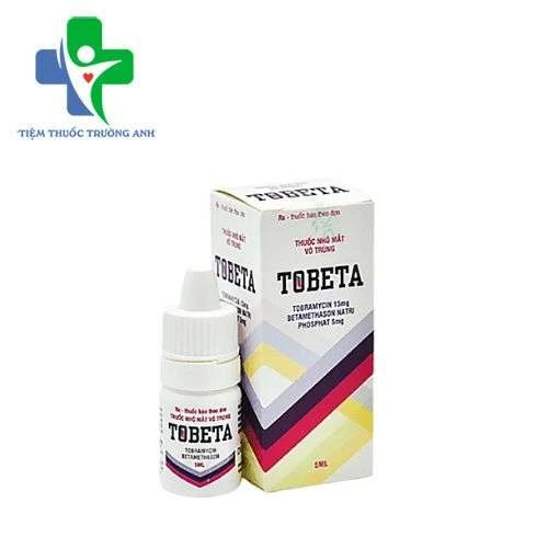 Tobeta 5ml DK Pharma - Dung dịch nhỏ mắt trị viêm nhiễm mắt