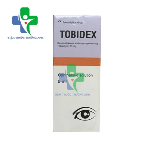 Tobidex 5ml Bidiphar - Thuốc điều trị tình trạng viêm ở mắt (10 hộp)