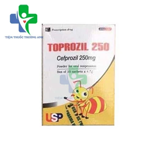 Toprozil 250 US Pharma USA - Thuốc điều trị nhiễm khuẩn