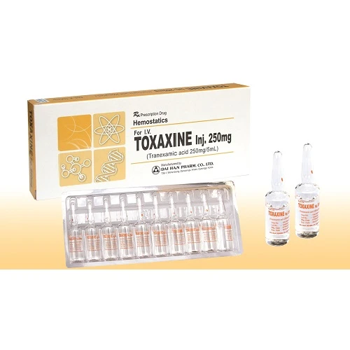 Toxaxine 250mg - Thuốc điều trị và phòng ngừa chảy máu của Hàn Quốc