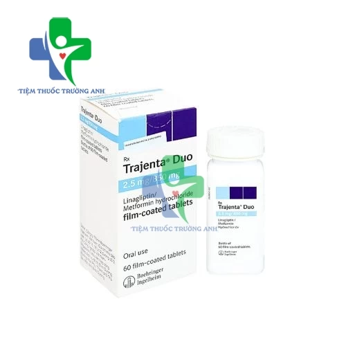 Trajenta Duo 2.5mg/850mg Boehringer Ingelheim - Thuốc điều trị đái tháo đường type 2