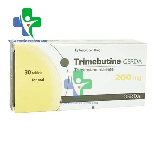 Trimebutine Gerda - Thuốc điều trị giảm cơn đau do rối loạn tiêu hóa, đường mật 