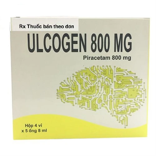 Ulcogen 800mg - Thuốc điều trị chóng mặt, suy giảm nhận thức