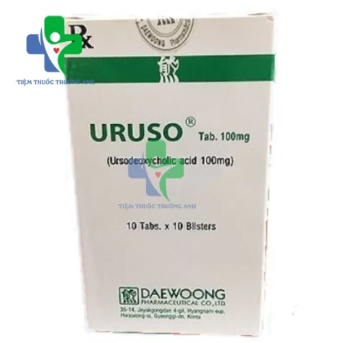 Uruso 100mg - Thuốc điều trị sỏi mật, xơ gan hiệu quả của Hàn Quốc