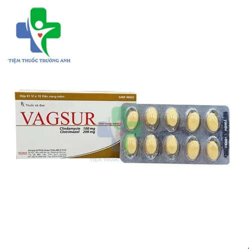 Vagsur Medisun - Hỗ trợ điều trị nhiễm khuẩn hỗn hợp tại âm đạo