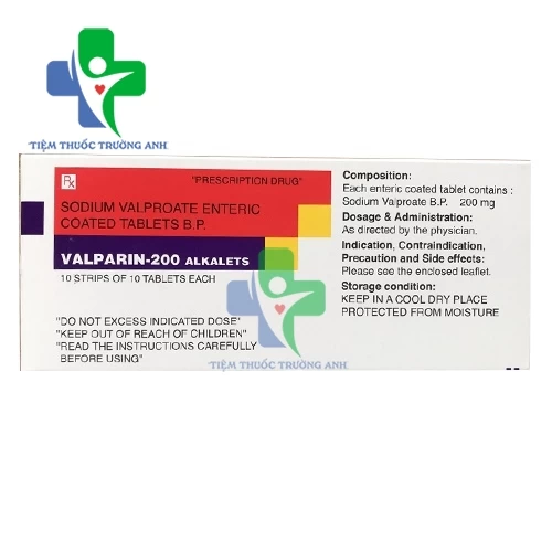 Valparin 200g - Thuốc trị động kinh hiệu quả của Ấn Độ 