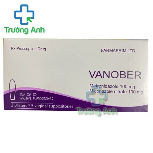 Vanober - Viên đặt âm đạo chống viêm nhiễm hiệu quả