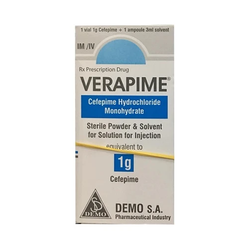 Verapime 1g - Thuốc kháng khuẩn hiệu quả của Hy Lạp 