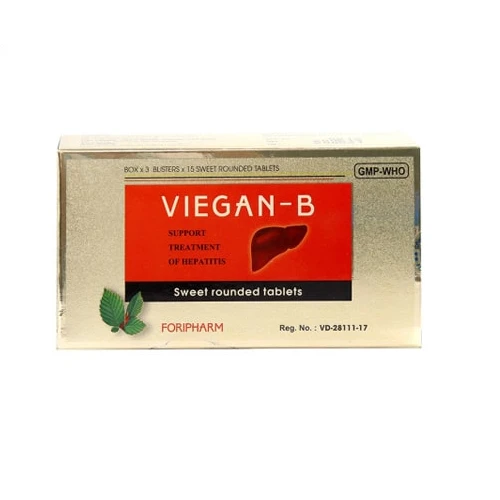 Viegan-B - Thuốc hỗ trợ hạ men gan, tăng cường chức năng gan