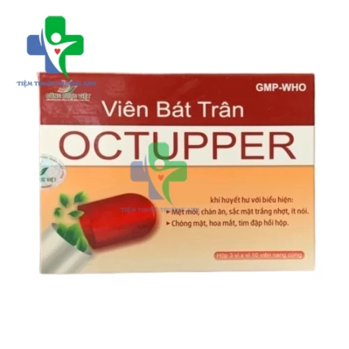 Viên bát trân Octupper - Hỗ trợ điều trị các bệnh khí huyết hư