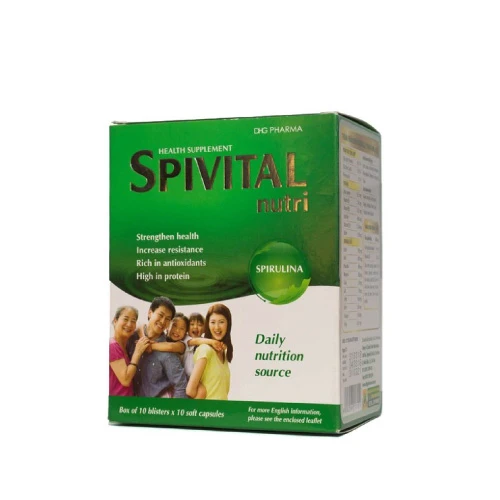 Viên Tảo Spivital Nutri Dhg Pharma