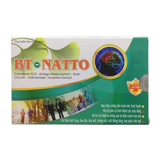 Viên uống bổ não  BT NATTO 30 viên 