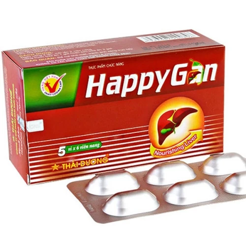 Viên Uống Giải Độc Gan Happy Gan Thái Dương