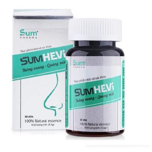 Viên Uống Hỗ Trợ Điều Trị Viêm Xoang Sumhevi Sumpharma 30 Viên