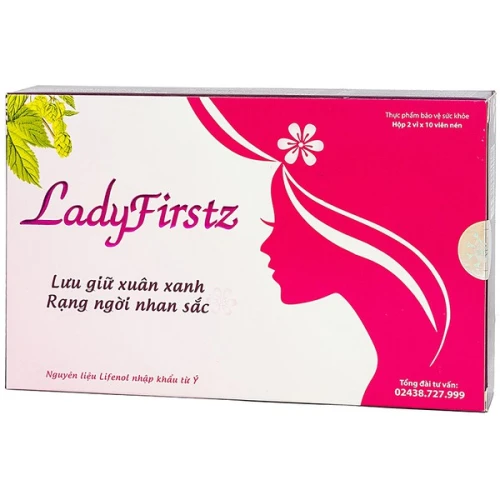 Viên Uống Hỗ Trợ Tăng Nội Tiết Tố Nữ Ladyfirstz 20 Viên